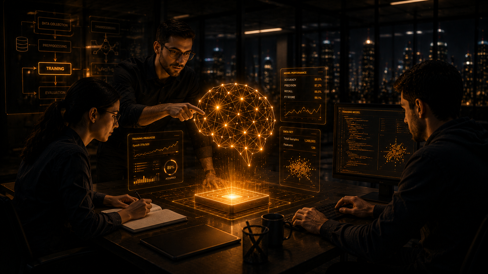 On entraîne — AI MONITORING